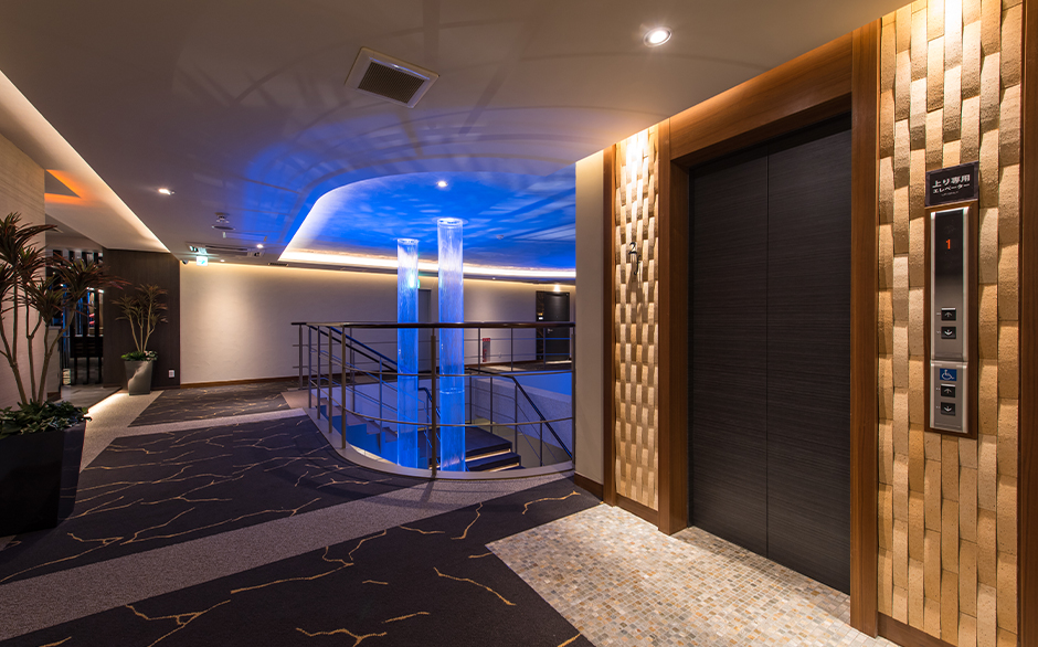 フロントの様子